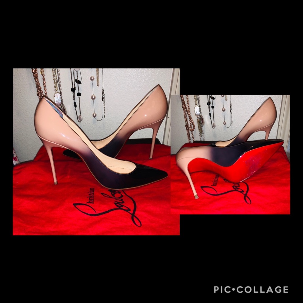 “So Kate” Ombré Christian Louboutin heels.